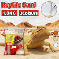 Natural Reptile Sand Substrate for Terrariums, 1.8 kg - Yellow - view 2