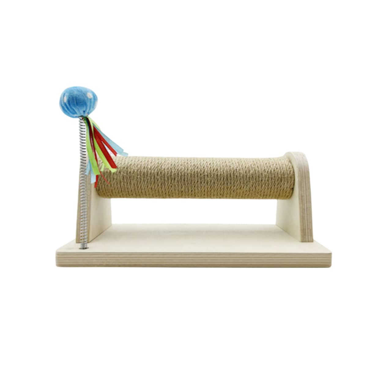 Natural Sisal Cat Scratching Pad Non Shedding Cat Nail Care with Toy - view 2