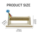 Natural Sisal Cat Scratching Pad Non Shedding Cat Nail Care with Toy - view 3