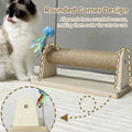 Natural Sisal Cat Scratching Pad Non Shedding Cat Nail Care with Toy - view 4