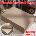 Natural Wood Colour Draft Paper Notebook for Students, 500 Sheets - view 2