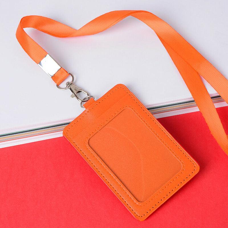 Neck Strap Lanyard with Clip for ID Badge Holder – Gold Yellow - view 10