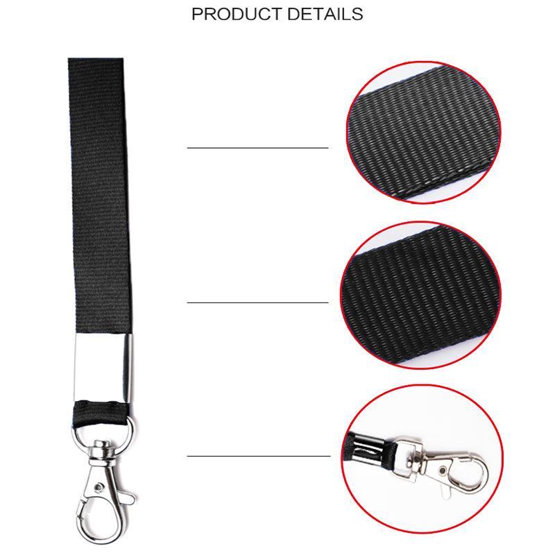 Neck Strap Lanyard with Clip for ID Badge Holder – Gold Yellow - view 5