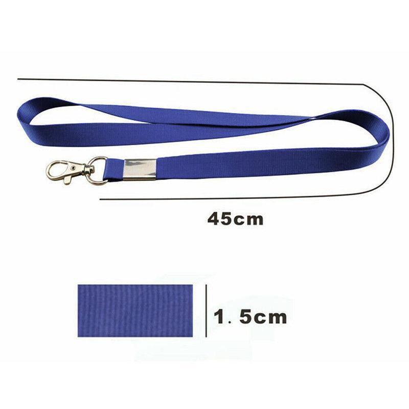 Neck Strap Lanyard with Clip for ID Badge Holder – Gold Yellow - view 9