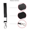 Neck Strap Lanyard with Clip for ID Badge Holder - Grass Green - view 5