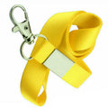 Neck Strap Lanyard with Clip for ID Badge Holder - Lemon Yellow