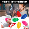Needle Threaders for Hand Sewing and Embroidery - Pack of 10, Assorted Colours