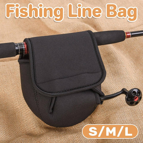 Neoprene Fishing Reel Cover Wrap Case for Spinning and Baitcasting Reels - Size S (13 x 13 cm) - view 2
