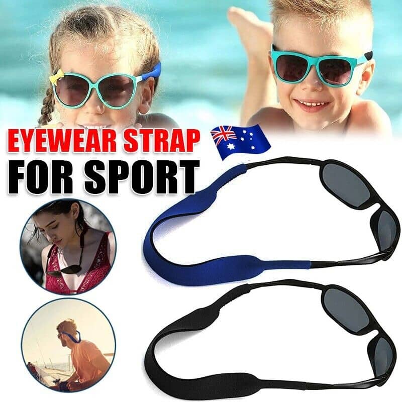 Neoprene Sunglasses Strap Sports Band, 42 cm - Black - view 2