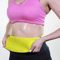 Neoprene Waist Trainer Body Shaper Belt - Black and Yellow, Size XL, 83-85 cm - view 3
