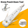 Network Cable Punch Down Tool with Hook and Blade, 175 mm