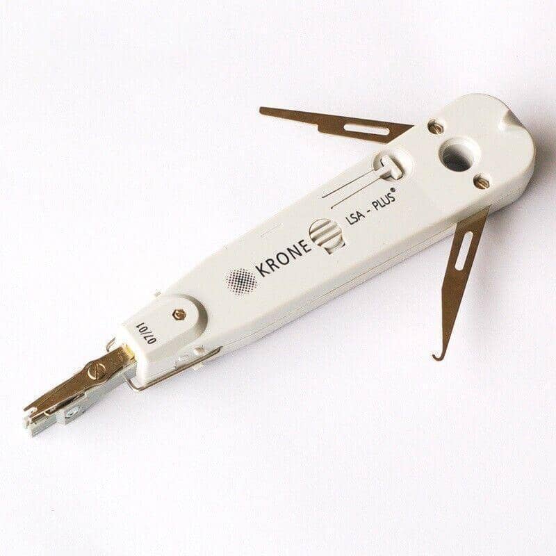 Network Cable Punch Down Tool with Hook and Blade, 175 mm - view 3