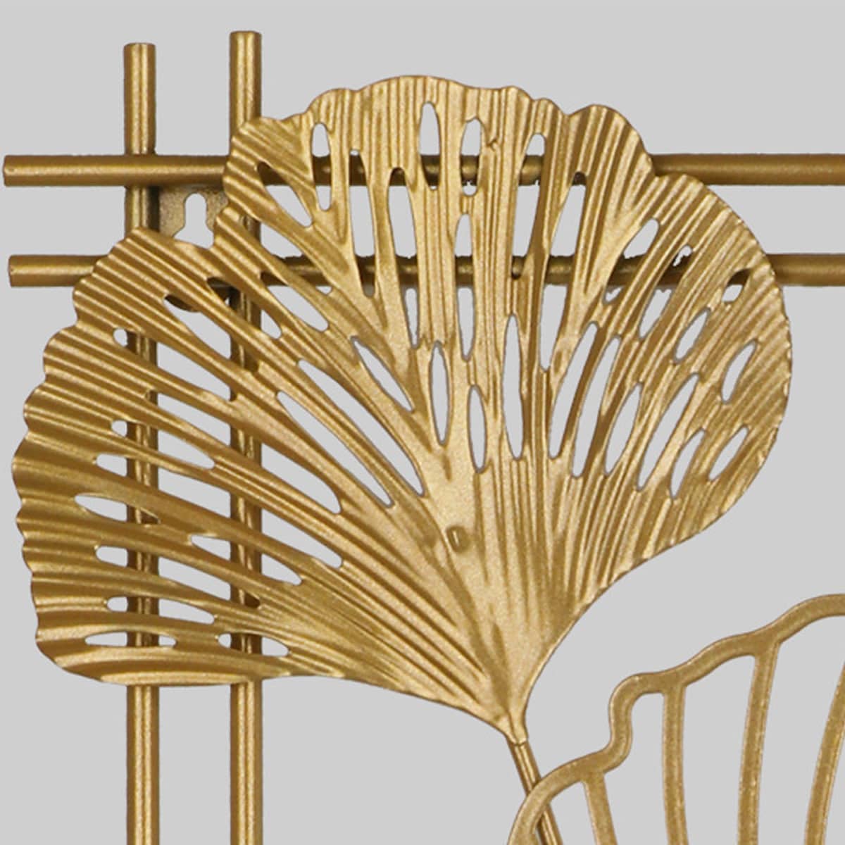 New Chinese Style Metal 3D Gold Leaf Wall Hanging Ornament for Home and Bedroom - view 4