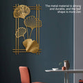 New Chinese Style Metal 3D Gold Leaf Wall Hanging Ornament for Home and Bedroom - view 5