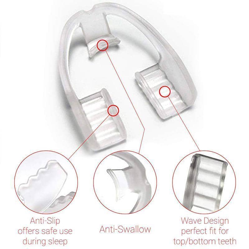 Night Mouth Guard for Teeth Grinding, Soft EVA Dental Bite Protector - view 4