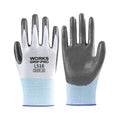 Nitrile Coated Work Gloves Non Slip Wear Resistant, Pack of 20 Pairs, Size 8 (23.5 cm) - view 2