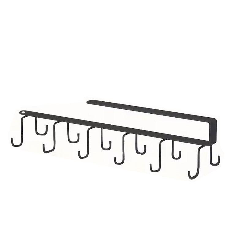 No-Punch Double Row Cup Hook Rack for Kitchen Shelves - Pack of 2 - view 2