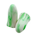 Noise Reducing Memory Foam Sleep Earplugs, Pack of 20 - Green