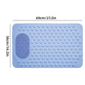 Non-Slip Bath Mat with Massage Points, TPE 36 x 69 cm - Pink - view 4
