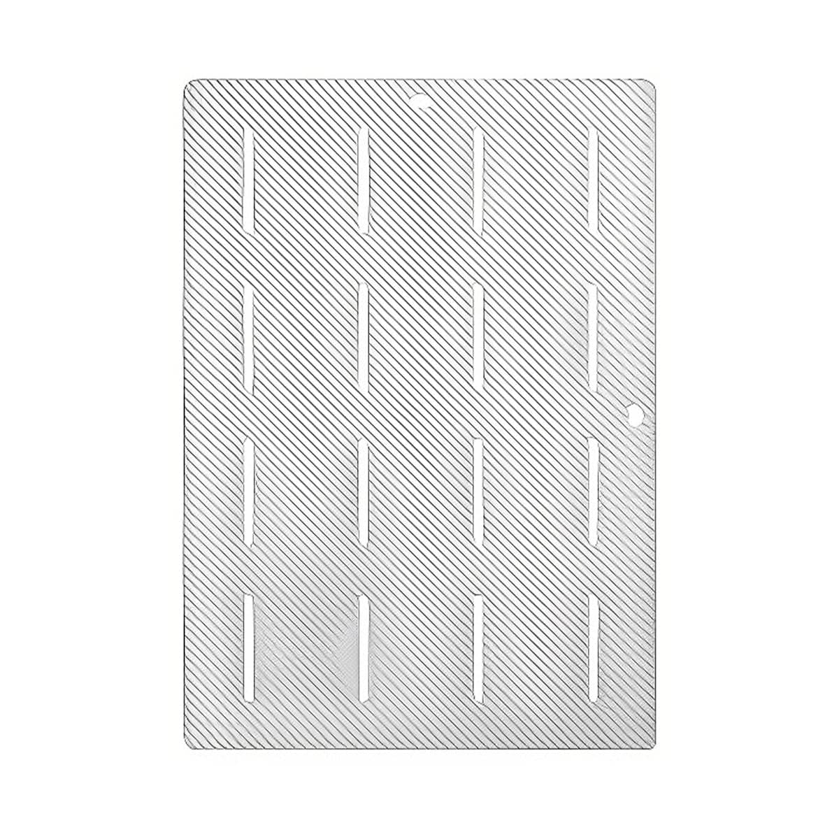 Non-Slip Bathroom Shower Mat, 60 x 85 cm - White