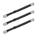 Non-Slip Bra Strap Holders with Racerback Clip, Set of 3 - Black