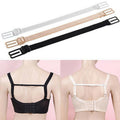 Non-Slip Bra Strap Holders with Racerback Clip, Set of 3 - Black - view 3