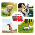 Non-Slip Mesh Dog Shoes Set of 4 - Red, Size S (Paw 3.5 x 3cm) - view 5