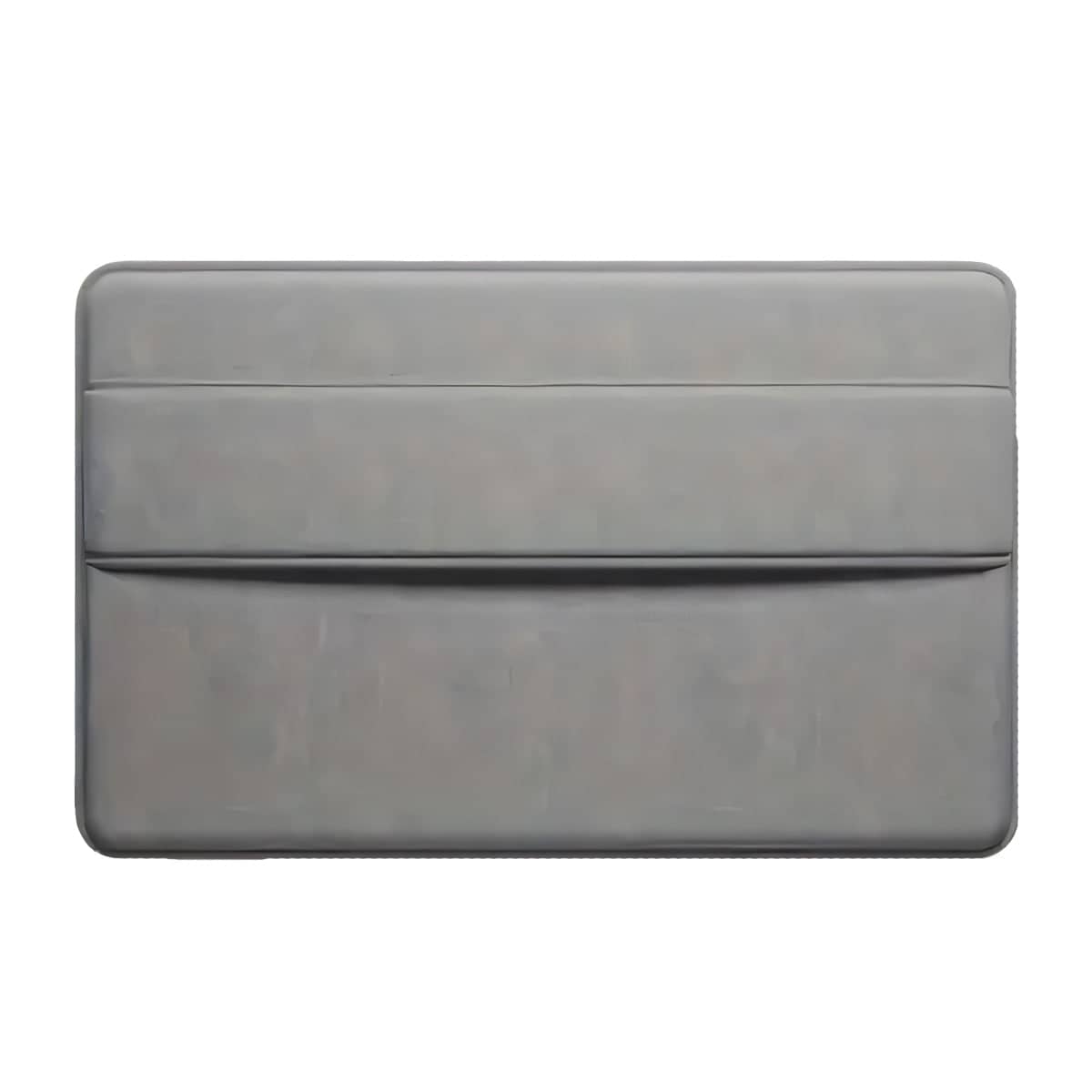 Non-Slip Shower Absorbent Bath Mat, Quick Dry Soft Plush - Dark Grey