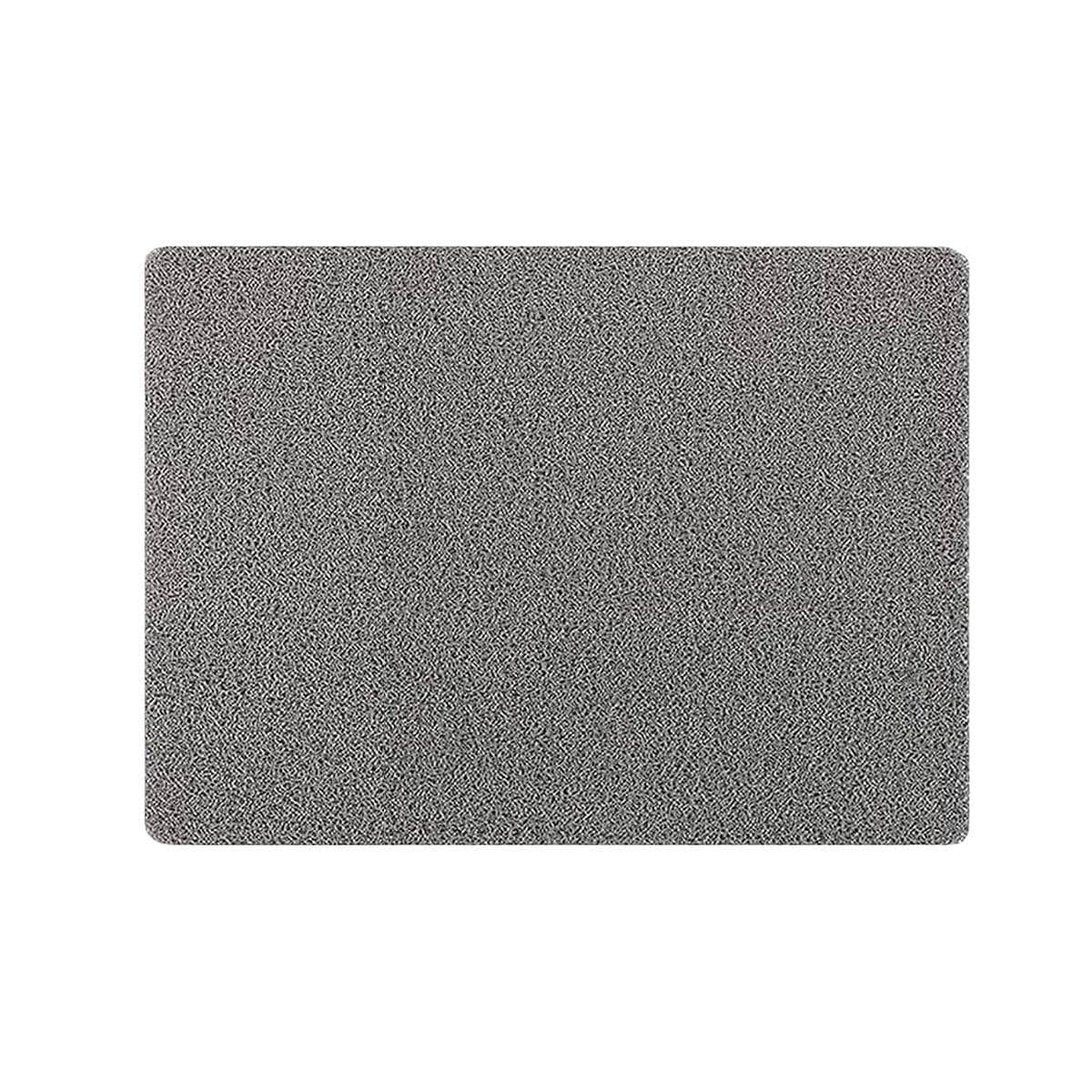 Non-Slip Shower Mat in PVC - Grey, 40 x 60 cm