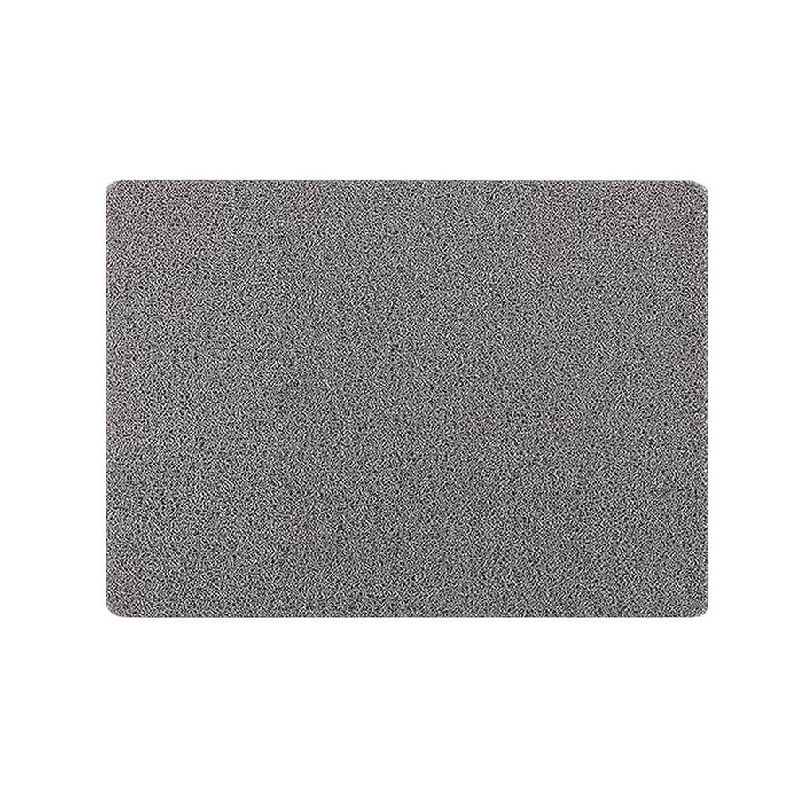 Non-Slip Shower Mat in PVC - Grey, 40 x 60 cm