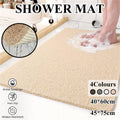 Non-Slip Shower Mat in PVC - Grey, 40 x 60 cm - view 2