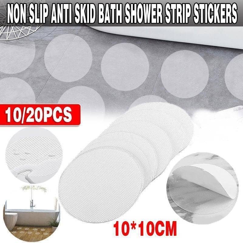 Non-Slip Shower Strip Stickers, Round 10 cm - Pack of 20 - view 2