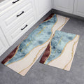 Non-Slip Waterproof Kitchen Floor Mat, 45 x 120 cm - Green Leaf Print - view 5