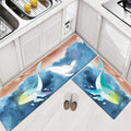 Non-Slip Waterproof PVC Floor Mat Runner - Small 45 x 150cm, Whale - view 4