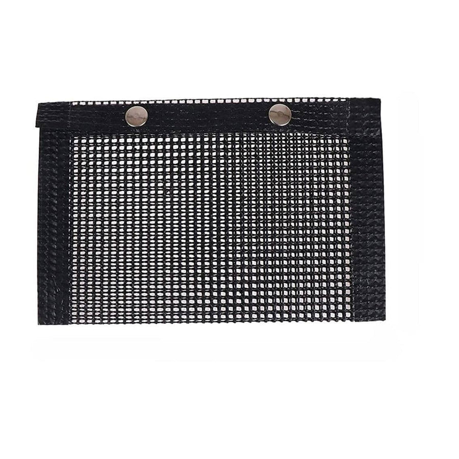 Non-Stick BBQ Mesh Grill Bag, Reusable, 22 x 27 cm - Black