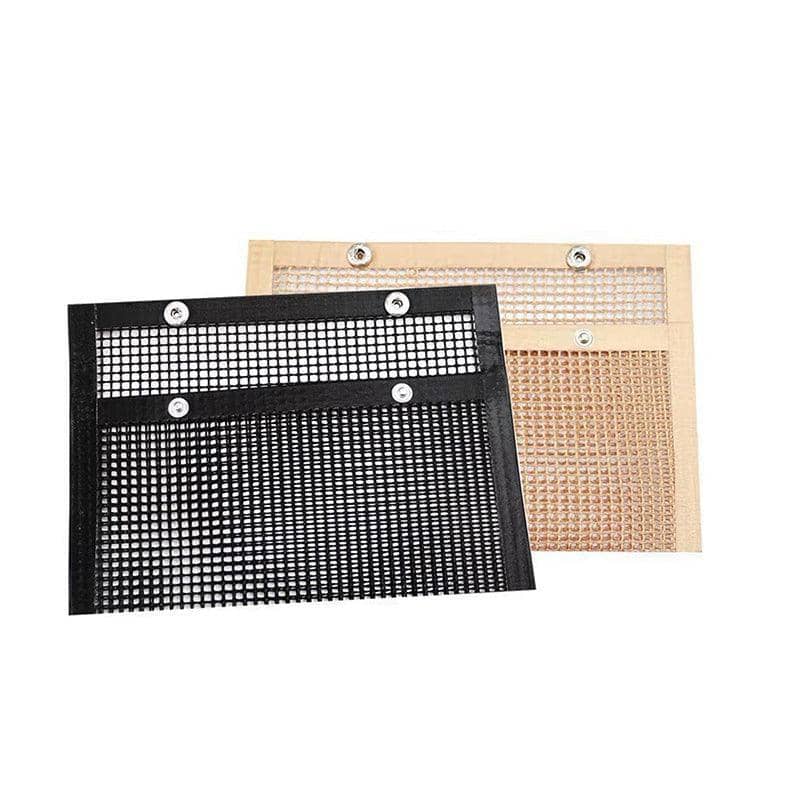Non-Stick BBQ Mesh Grill Bag, Reusable, 22 x 27 cm - Black - view 3