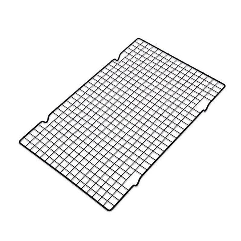 Non-Stick Cooling Rack for Baking, Rectangle Mesh Drying Rack - Large (40 x 25 cm), Single