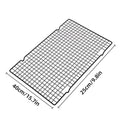 Non-Stick Cooling Rack for Baking, Rectangle Mesh Drying Rack - Large (40 x 25 cm), Single - view 4