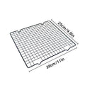 Non-Stick Cooling Rack for Baking, Rectangle Mesh Drying Rack - Large (40 x 25 cm), Single - view 5