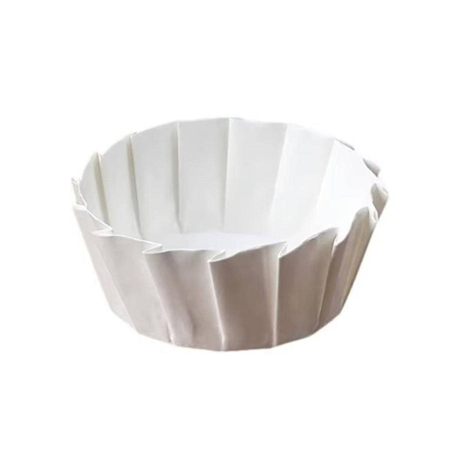 Non-Stick Oil-Proof Cake Paper Trays, Pack of 100 - 6 Inch (13.5 cm)