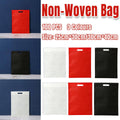Non-Woven Flat Pocket Shopping Bags, Pack of 100 - Red, 30 x 40 cm - view 3