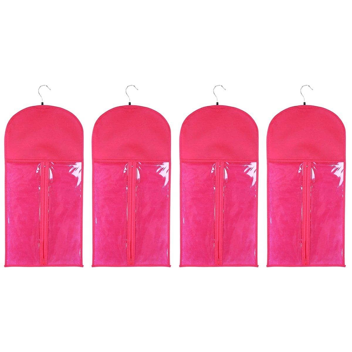 Non-Woven Wig Dust Bag with Clear Window for Hair Extensions, Pack of 4 - view 2