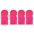 Non-Woven Wig Dust Bag with Clear Window for Hair Extensions, Pack of 4 - view 3
