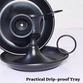 Nordic Iron Candle Holder Set - Matte Black, 2 Pack - view 4