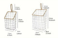 Nordic Wire Woven Storage Basket - Large (20.1 x 7.9 x 26.9 cm) - view 4