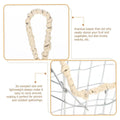Nordic Wire Woven Storage Basket - Large (20.1 x 7.9 x 26.9 cm) - view 5