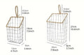 Nordic Wire Woven Storage Basket - Small (11.9 x 6.1 x 19.1 cm) - view 4