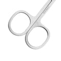 Nose Hair Scissors, Stainless Steel Round Tip Trimmer - Silver - view 5