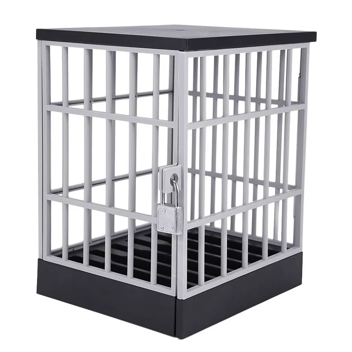 Novelty Phone Storage Cage with Padlock and 2 Keys - view 2