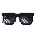 Novelty Pixel Sunglasses - Large Frame, Two Rows